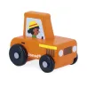 Cross roads - Tracteur rouge