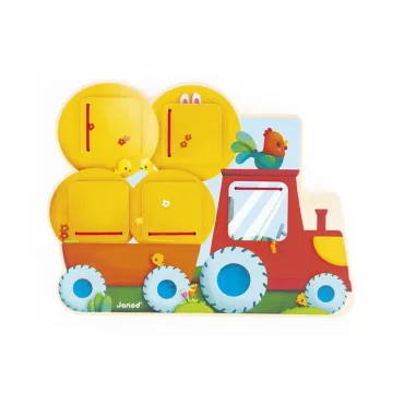 Ferme - Cache-cache tracteur