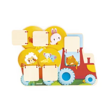 Ferme - Cache-cache tracteur