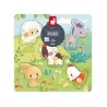 Ferme - Puzzle tactile