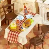 Salle à manger chaleureuse