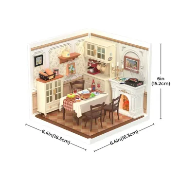 Salle à manger chaleureuse