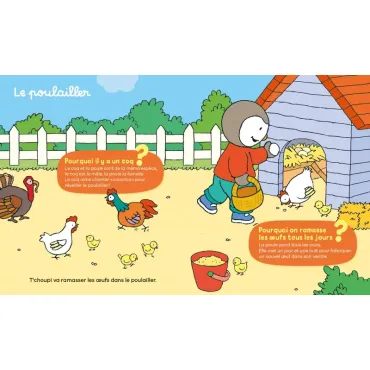 Les Pourquoi de T'choupi : La ferme