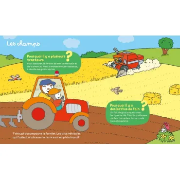 Les Pourquoi de T'choupi : La ferme