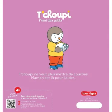 T'choupi ne met plus de couches