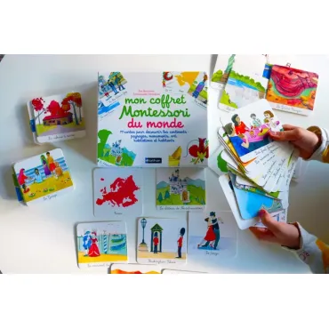 Mon coffret Montessori du monde