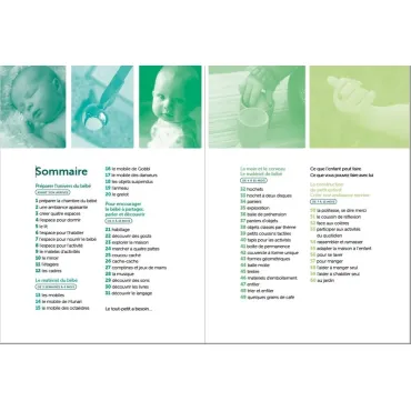 Bébé Montessori - 60 activités pour préparer son univers, l'éveiller et l'aider à faire seul