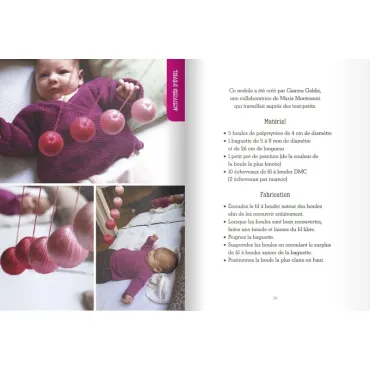 Le guide d'activités Montessori de 0 à 6 ans