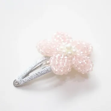 Barrette Rose - Collection Paris