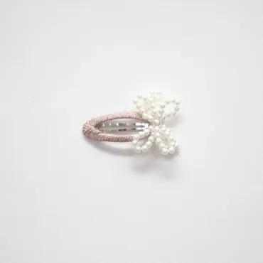 Barrette Milena rose - Collection Paris