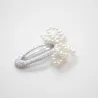 Barrette Milena blanche - Collection Paris
