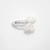 Barrette Milena blanche - Collection Paris