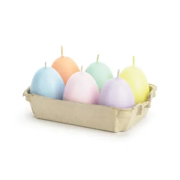 Bougies oeufs - 6 pcs