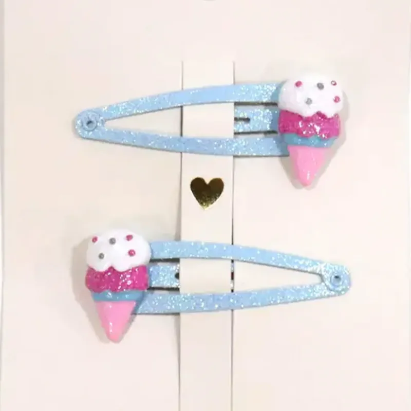 Barrettes à cheveux - Glaces - Ice Cream