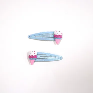 Barrettes à cheveux - Glaces - Ice Cream