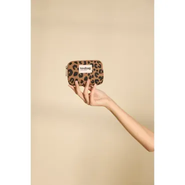 Porte-monnaie - Lili Leopard Cannelle