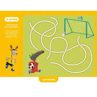 P'tit loup - Mes premiers jeux effaçables