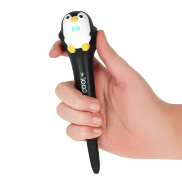 Stylo à Encre Gel Antistress - Pingouin
