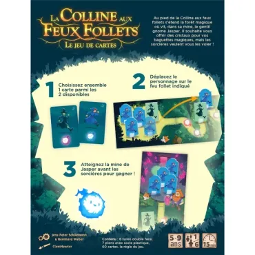 La colline aux feux follets - Jeux de carte