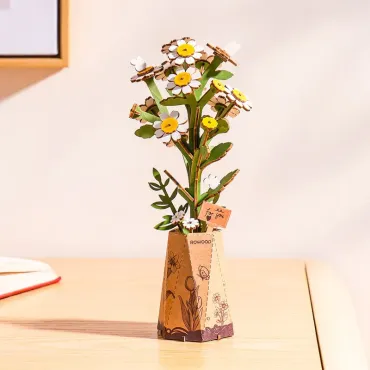 Puzzle 3D en bois - Camomille