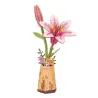 Puzzle 3D en bois - Pink Lily