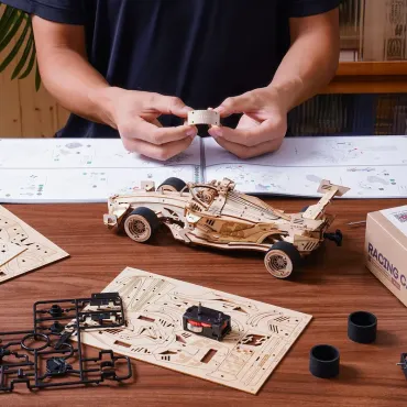 Puzzle 3D en bois - F1 racing car