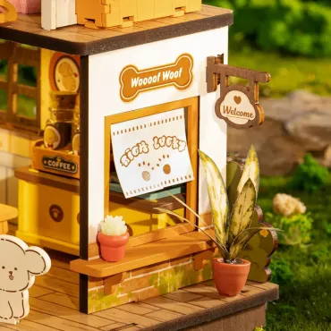 Puppy's Cozy Villa - Maison miniature DIY