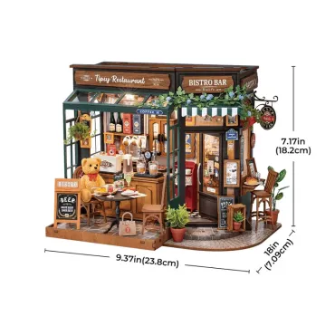 Tipsy Restaurant - Maison miniature DIY