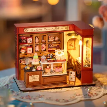 Honey Dessert Talk - Maison miniature DIY