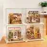 Coffret de présentation pour maison miniature