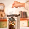 Arcade Dating - Maquette diorama bibliothèqye
