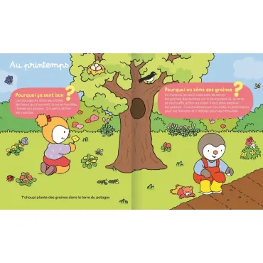 Les pourquoi de T'choupi - Le jardin
