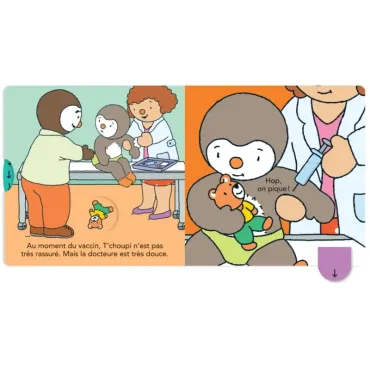 T'choupi va chez la docteure