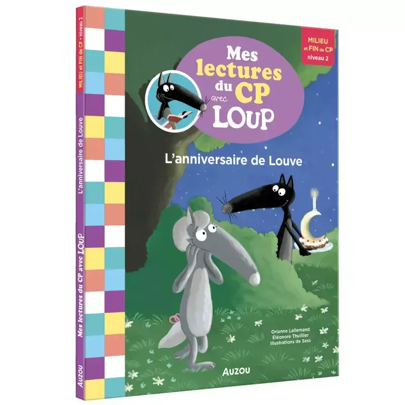Mes lectures du CP avec loup - L'anniversaire de louve
