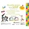 Livre ardoise - Ma petite section avec loup