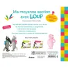Livre ardoise - Ma moyenne section avec Loup