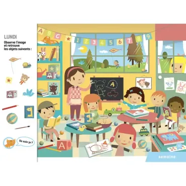Cherche et trouve - À la maternelle