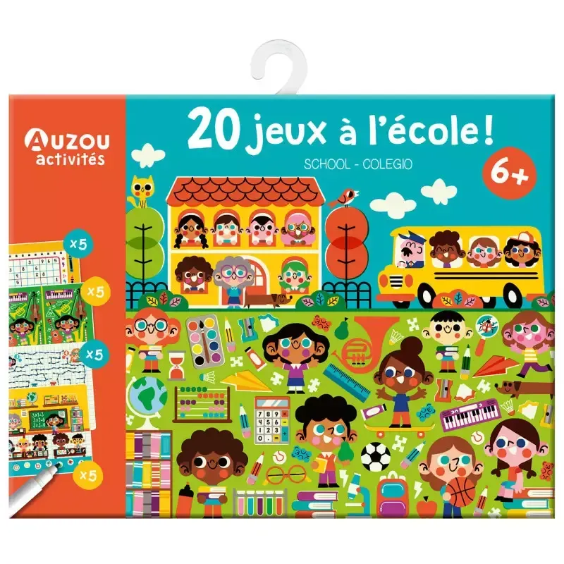 20 jeux à l'école