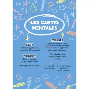 100 cartes mentales - Tout le programme de 6ème