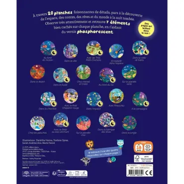 Mes 20 cherche et trouve des tout-petits - Qui brillent dans le noir !