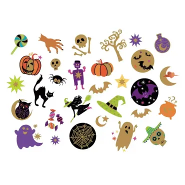 Mes p'tits tattoos - Halloween