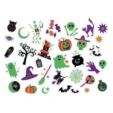 Mes p'tits tattoos - Halloween