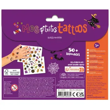 Mes p'tits tattoos - Halloween