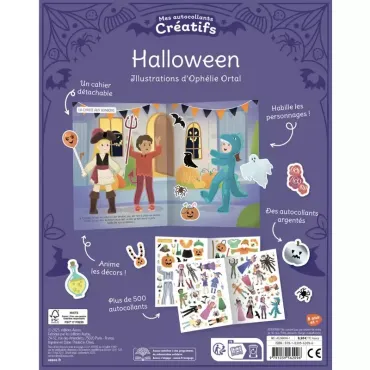 Mes 500 autocollants créatifs - Halloween
