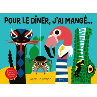 Pour le dîner, j'ai mangé...