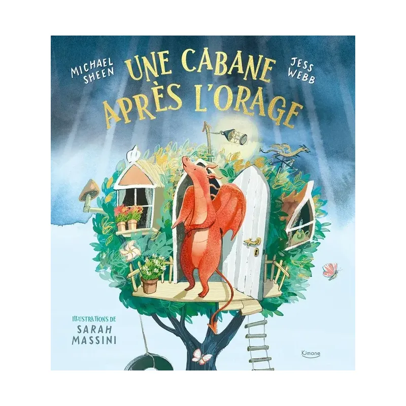 Une cabane après l'orage