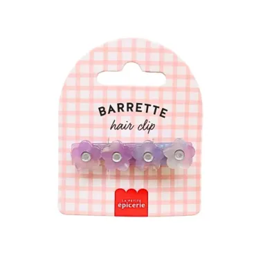 Barrette cheveux - Fleur...