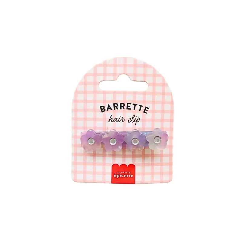 Barrette cheveux - Fleur Sirène