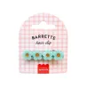 Barrette cheveux - Fleur Mint