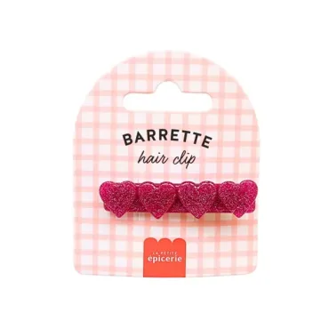 Barrette cheveux - Coeur...